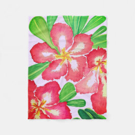 Manta Polar Rosa del desierto