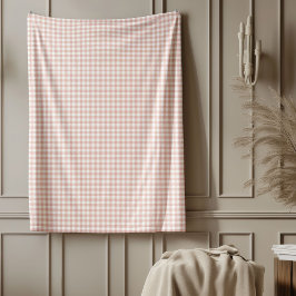 Manta Polar Rosa Dorado Blanket Blanket Blanche Acogedor Estil
