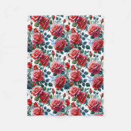 Manta Polar Rosa romántico