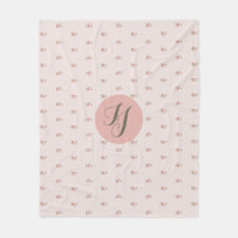 Rosas en miniatura y monograma