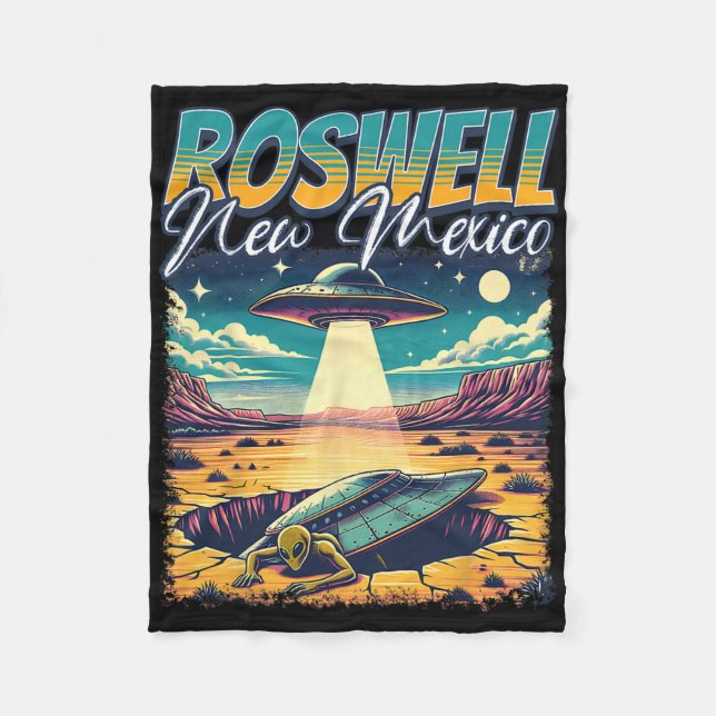 Manta Polar Roswell New Mexico 1947 Alien Abduction Ufo Crash  (Anverso)