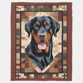Manta Polar Rottweiler Blanket