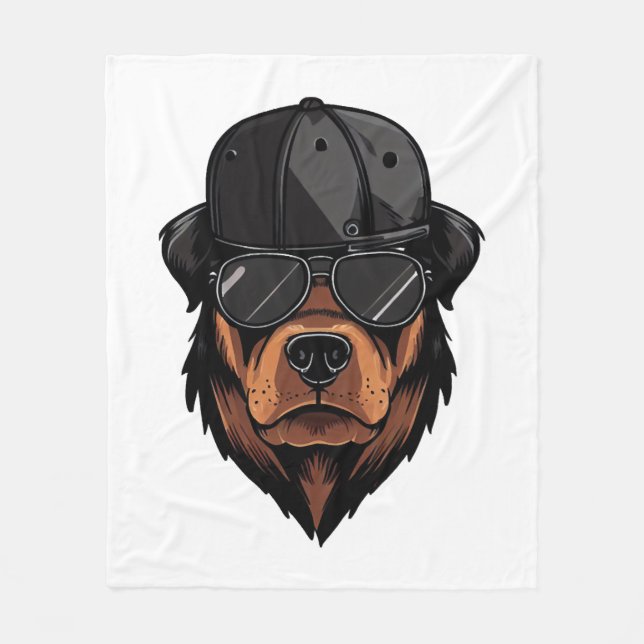 Manta Polar Rottweiler Gangster (Anverso)