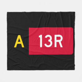 Manta Polar Rótulo A13R del punto de sujeción