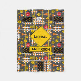 Manta Polar Rótulos de construcción de carreteras