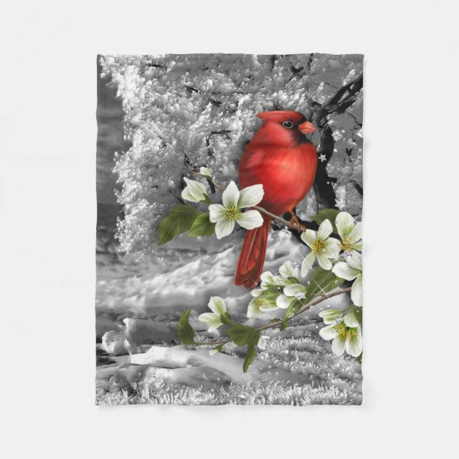 Manta Polar Rótulos de la primavera (Anverso)