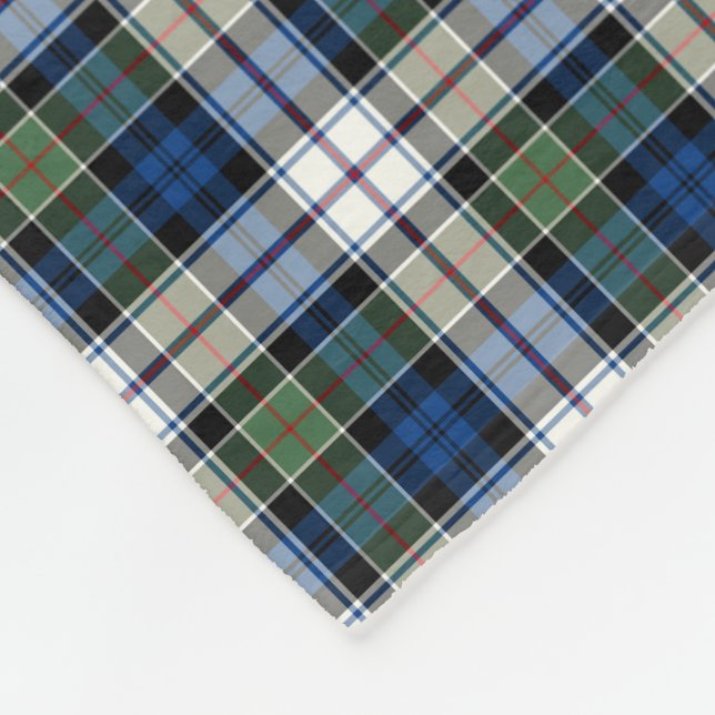 Manta Polar Royal Blue Plaid Colquhoun Clan Vestido Tartán (Esquina)