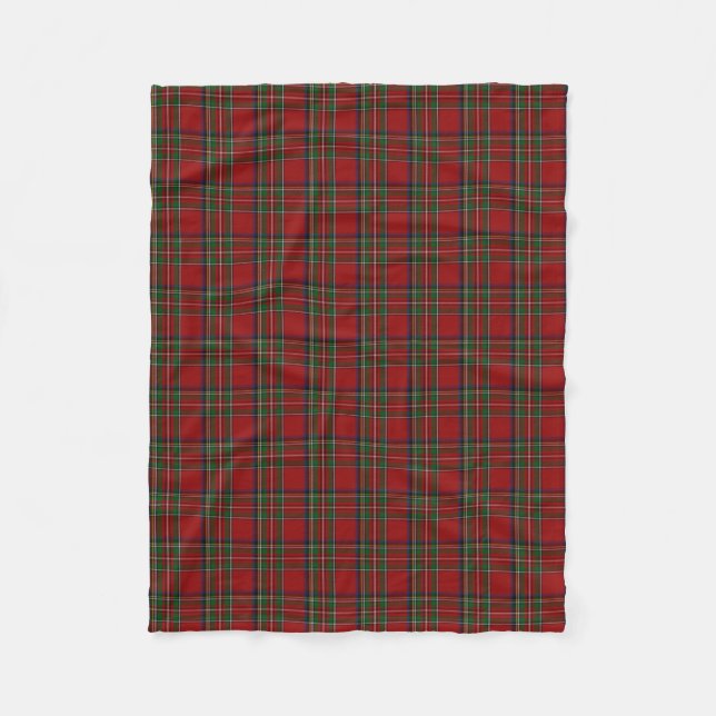 Manta Polar Royal Stewart Plaid Fleece Blanket (Anverso)