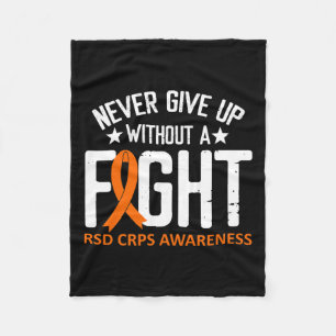 Manta Polar Rsd Crps Conciencia Sin Un Naranja De Lucha Cinta 