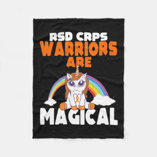 Manta Polar Rsd Crps Naranja De Conciencia Cinta Cinta Mágica