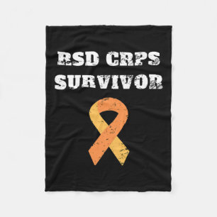 Manta Polar Rsd Crps Naranja De Conciencia De Sobrevivientes R