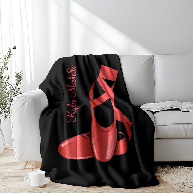 Manta Polar Ruby Red Ballet Slips con nombre Danza (Subido por el creador)