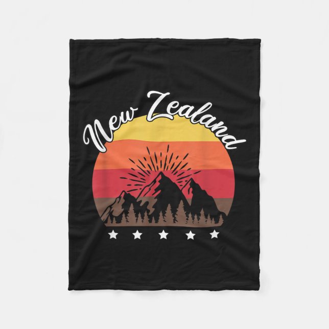 Manta Polar Rugby Lover Kiwi Gift New Zealand  (Anverso)