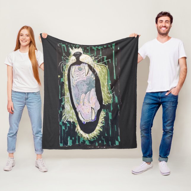 Manta Polar Rugido del León (In situ)