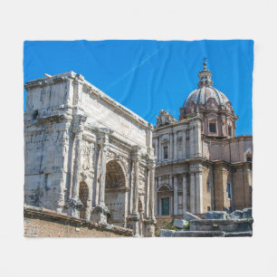 Manta Polar Ruinas del Foro Romano en Roma, Italia