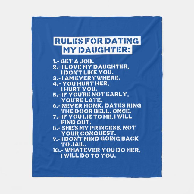 Manta Polar Rules for dating my daughter (Anverso)