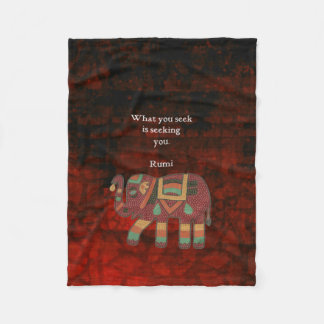 Manta Polar Rumi inspirador lo que buscas cita