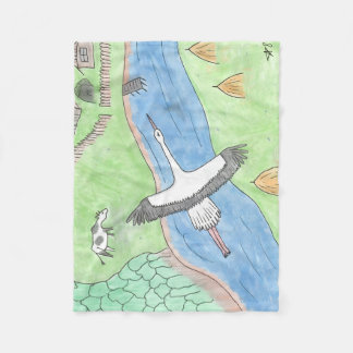 Manta Polar "Rustic motifs"