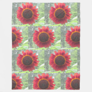 Manta Polar Rusty Red Sunflower