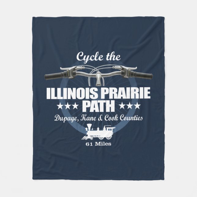 Manta Polar Ruta de Illinois Prairie (H2) (Anverso)