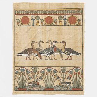 Manta Polar Sacred Meidum Geese & Nile Lotus Ancient Egyptian