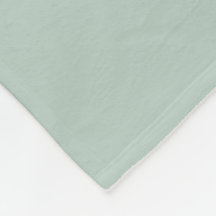Sage Francés Estilo Stripe Fleece Throw Blanket