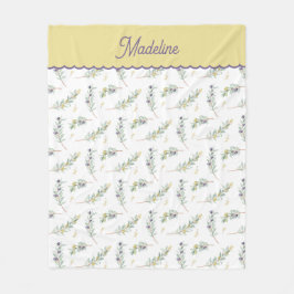 Manta Polar Sage Green Olive Branch Pattern Name