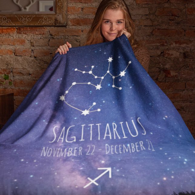 Manta Polar Saggitarius | Personalized Zodiac Constellation (Subido por el creador)