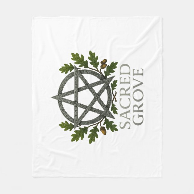 Manta Polar Sagrado arbolado (Anverso)