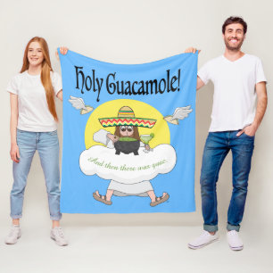 Manta Polar Sagrado cobertor de Guacamole Fleece Blanket