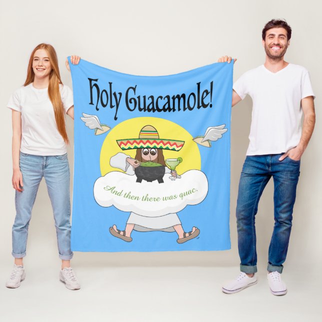 Manta Polar Sagrado cobertor de Guacamole Fleece Blanket (In situ)
