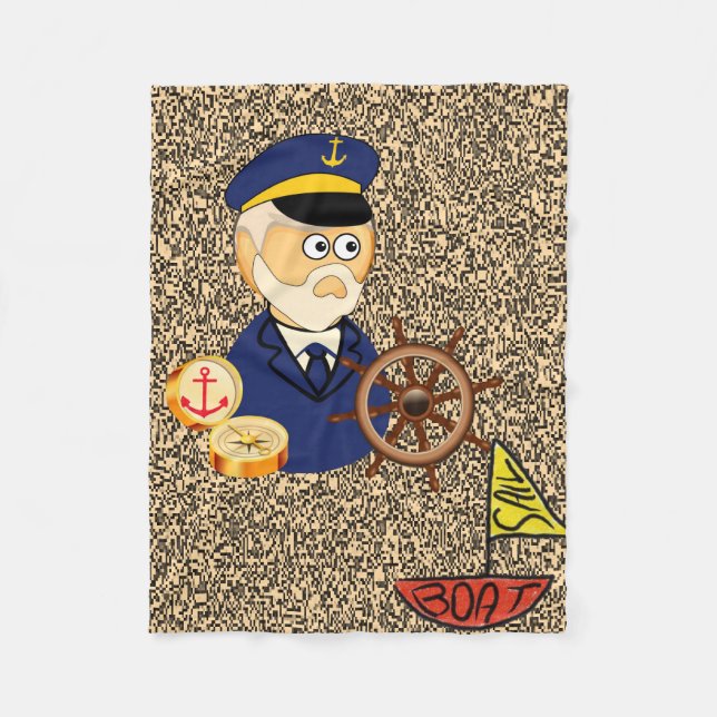 Manta Polar Sailor Blanket (Anverso)