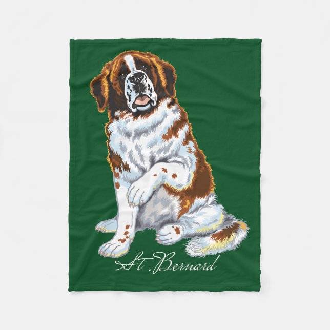 Manta Polar saint bernard (Anverso)