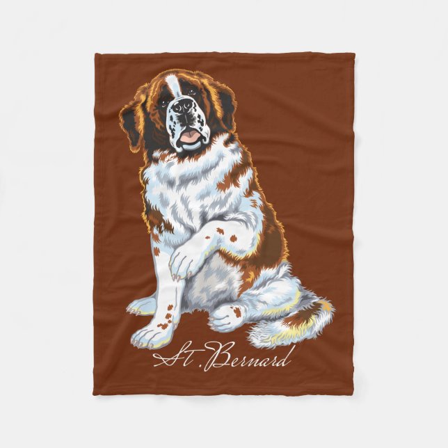 Manta Polar saint bernard (Anverso)