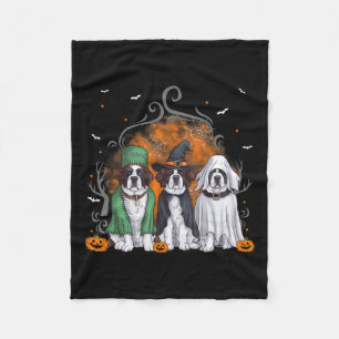 Manta Polar Saint Bernard St. Bernard Dog Halloween Ghost Cost