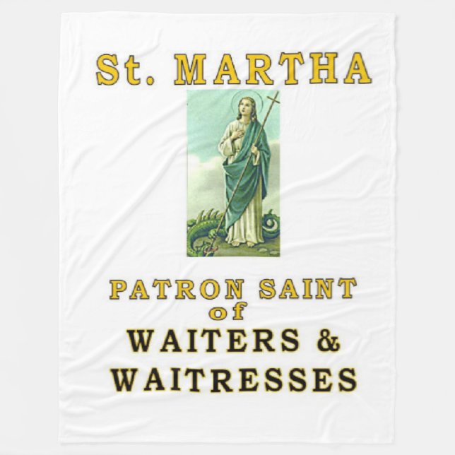 MANTA POLAR SAINT MARTHA (Anverso)