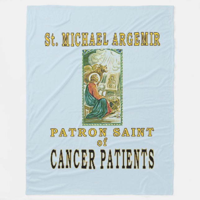 Manta Polar SAINT MICHAEL de ARGEMIR FLEECE BLANKET (Anverso)