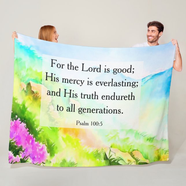 Manta Polar Salmo 100:5 (In situ)