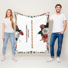 Manta Polar Salmo 11:5, No hay violencia