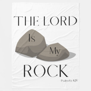Manta Polar Salmo 18:2 Escritura Biblia Cita KJV