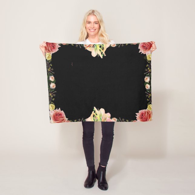 Manta Polar Salmo de la Escritura 9, Floral (In situ)