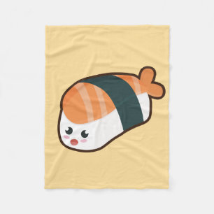 Manta Polar Salmones del nigiri de Kawaii