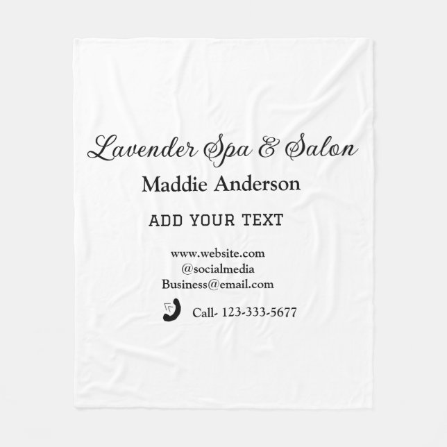 Manta Polar salón spa de viajes playa de información turística (Anverso)