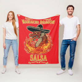Manta Polar Salsa Mariachi Dragón
