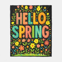 Manta Polar Salto de primavera