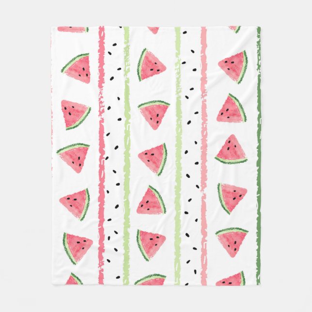 Manta Polar Saltos de sandía: impermeable sin foco (Anverso)