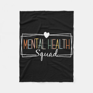 Manta Polar Salud Mental Escuadrón de Enfermedades Cerebrales 
