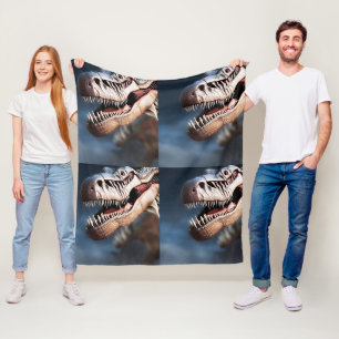 Manta Polar Saludos a mi compañero T Rexs, Fleece Blanket