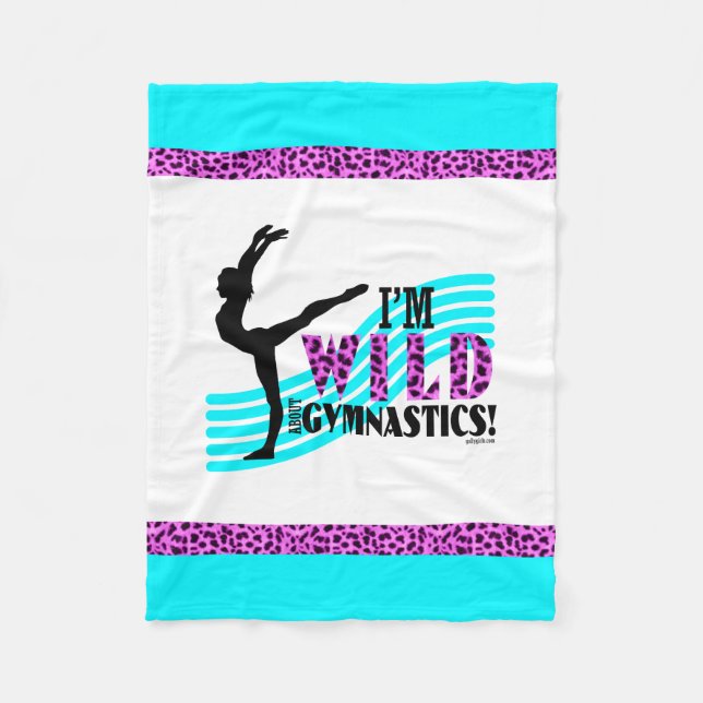 Manta Polar Salvaje sobre la gimnasia (Anverso)