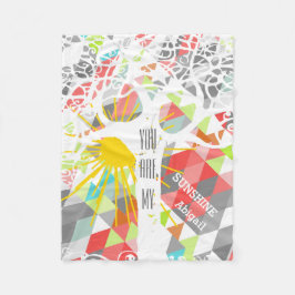 Manta Polar Salvaje y libre eres mi sol